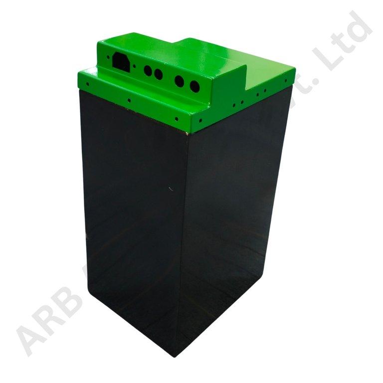 METAL BOX 64V 30AH (200x160x355) FOR 15AH CELL